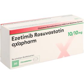 EZETIMIB ROSUVAST axapharm Filmtabl 10/10mg SDO
