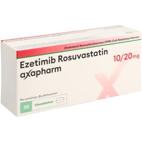 EZETIMIB ROSUVAST axapharm Filmtabl 10/20mg SDO
