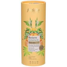 Farfalla Coffret Douche Mandarine - Exfoliant Gel & Gant