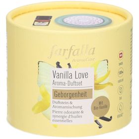 Farfalla Vanilla Love Coffret Aroma – Huile Vanille & Pierre Diffusante
