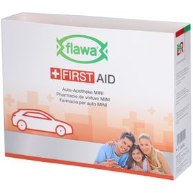 FLAWA Pharmacie de voiture Mini (DIN 13164)