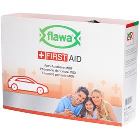 flawa Auto-Apotheke Midi Bag rot