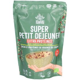 Iswari Super Petit Déjeuner Extra Protéine Cacao