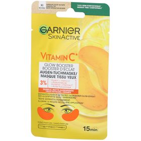 GARNIER Masque Tissu Yeux Vitamine C