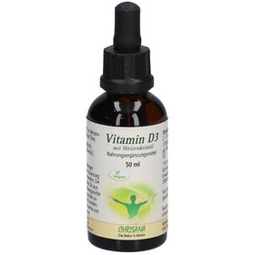 CHRISANA Vitamine D3 Vegan à l’Huile de Germe de Blé