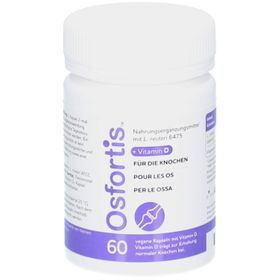 Osfortis + Vitamine D – Gélules véganes avec L. reuteri 6475