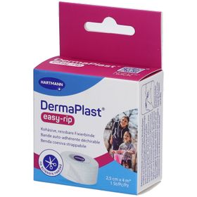 HARTMANN DermaPlast® easy-rip Abreißbare Selbstklebebinde 2,5 cm x 4 m