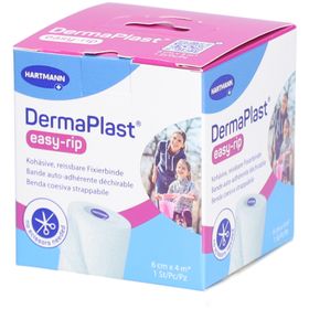 HARTMANN DermaPlast® easy-rip Bande auto-adhérente déchirable 6 cm x 4 m