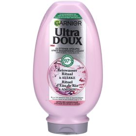 GARNIER Ultra Doux Après-Shampooing Lissant Eau de Riz & Amidon