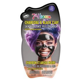7TH HEAVEN Peel-Off Mask Charcoal&Black Clay 10 ml