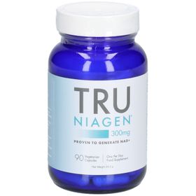 Tru Niagen Chlorure de nicotinamide riboside, 300 mg, gélules végétales