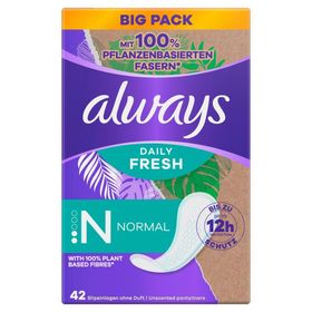 Always Daily Fresh Slipeinlagen Pflanzenbasiert Normal BigPack