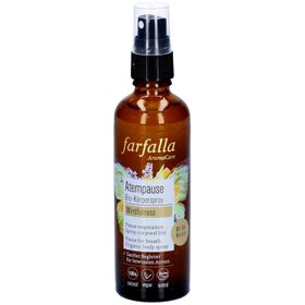 Farfalla Spray pour le corps bio Pause pour le souffle