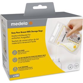 Medela Sachets de Conservation du Lait Maternel Easy Pour x100 – 210 ml