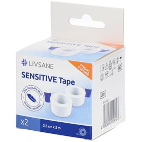 LIVSANE Sensitive Klebeband 2,5 cm x 5 m
