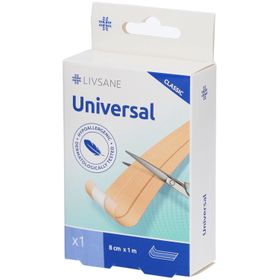 LIVSANE Classic Universal - Zuschneidbares Pflaster 8 cm x 1 m