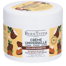 BeauTerra Crème nourrissante universelle visage corps mains dès 3 ans