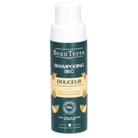 BeauTerra Shampooing sec doux pour tous types de cheveux