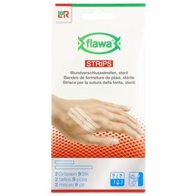 Flawa Strips – Sterile Klebestreifen in 2 Größen