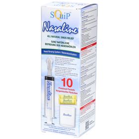 Nasaline® Nasenduschsystem Set mit 10 Päckchen