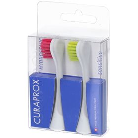 Curaprox Hydrosonic Sensitive Bürstenköpfe - 2er-Pack Nachfüllpacks