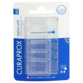 Curaprox CPS 505 brossettes interdentaires implant recharge 4x