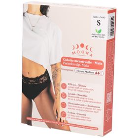 MOONA Menstruationsslip Maïa – Größe S – Mittlerer Blutfluss