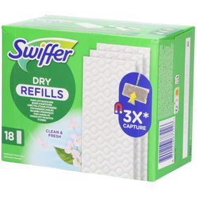 Swiffer Dry Nachfüllpackungen für Bodenwischer „Clean & Fresh“