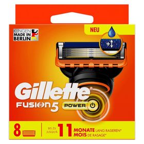Gillette Fusion5 Power Rasierklingen-Nachfüllpack – 8 Klingen