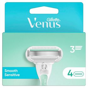 Gillette Venus Smooth Sensitive Lames de Rasoir 4 pièces