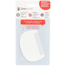 Liceworld Peigne Anti-Poux Cheveux Courts ou Fins