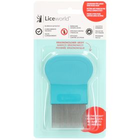 LICEWORLD Peigne à poux Détecteur de poux en métal