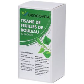 DROGOVITA Tisane de feuilles de bouleau