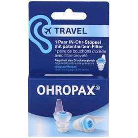 Ohropax Bouchons d’Oreilles Voyage avec Filtre