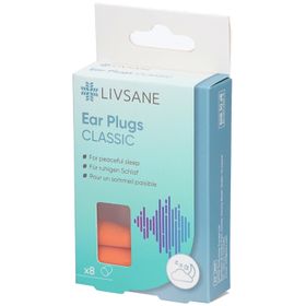 LIVSANE® Bouchons d'oreilles Classic 8 pièces