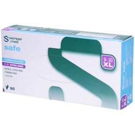 Sempermed Safe – Untersuchungshandschuhe aus Nitril XL (9-10)