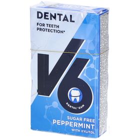 V6 Dental Care Kaugummi Peppermint