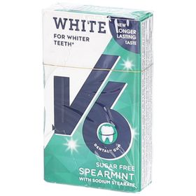 V6 White Kaugummi Spearmint