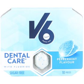 V6 Dental Care Kaugummi Peppermint