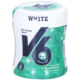 V6 White Kaugummi Spearmint