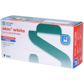 Sempermed Skin² White – Velvet XP White – Größe M (7-8)