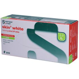 Sempermed Skin² White – Velvet XP White – Größe L (8-9)