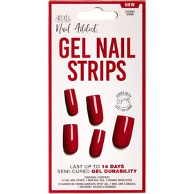 ARDELL Nail Addict Gel Strips Cherry Bomb 16 Stk
