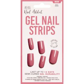 ARDELL Nail Addict Gel Strips Wild Roses 16 Stk