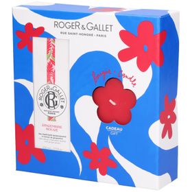Roger & Gallet Gingembre Rouge Coffret Eau Parfumée 100 ml + Bougie