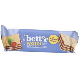 Bett'r Bio-Waffel Kakao-Haselnuss ohne Zuckerzusatz, 30 g