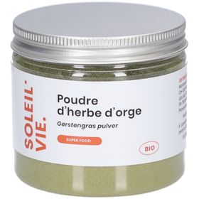 Soleil Vie Poudre d’herbe d’orge bio