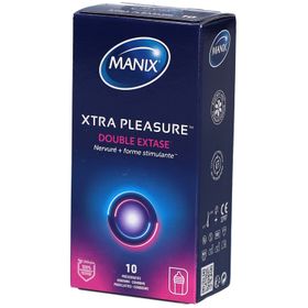 MANIX XTRA Pleasure™ Double extase Préservatifs