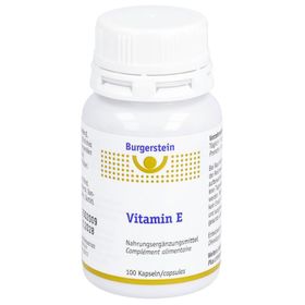 Burgerstein Vitamin E Zellschutz Nahrungsergänzung