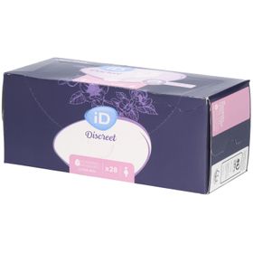 iD Discreet Anatomisch geformte Slipeinlagen Ultra Mini